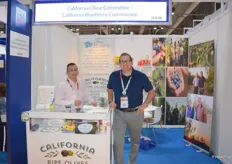 Sam Young from Singapore and Todd Sanders, works to promote blueberries in his country. They also represent US Olives.
